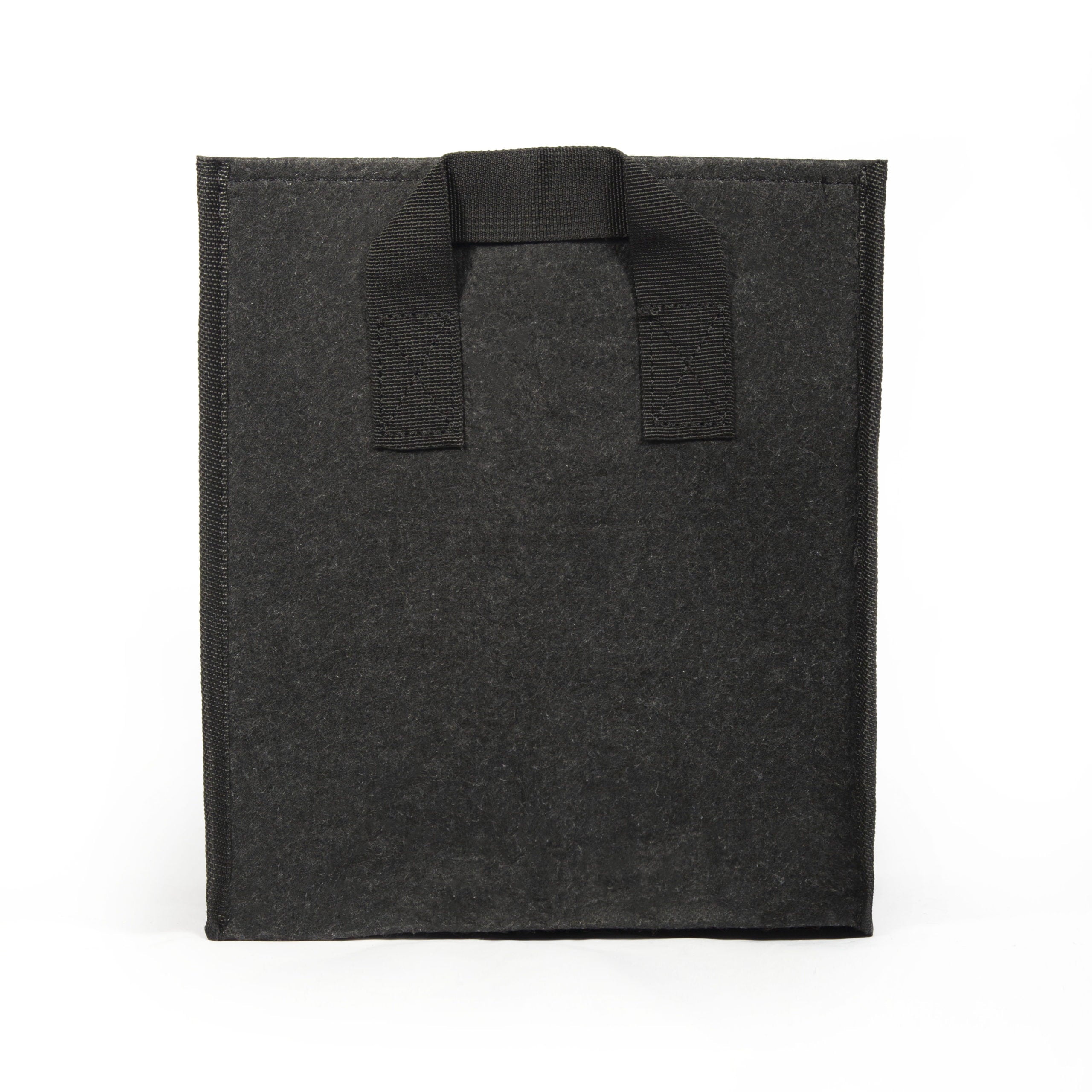 The Fabric Pot – Black Square Pots