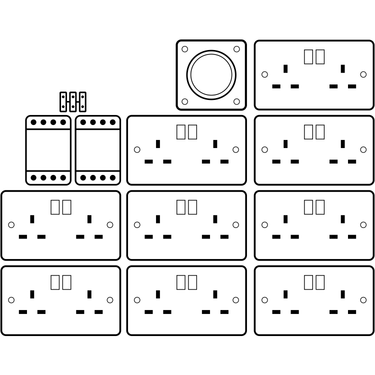 Contactor Board Double 16/18