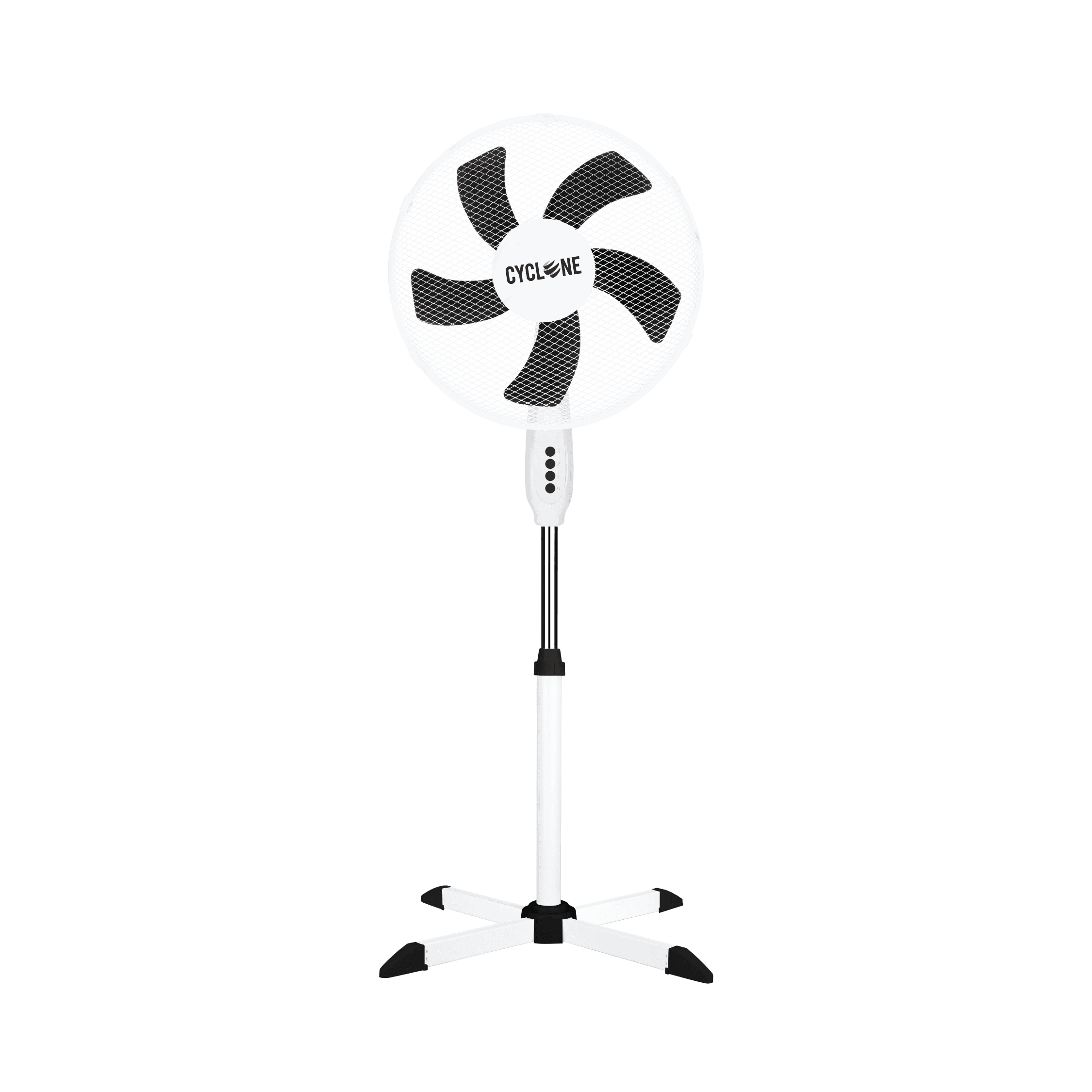 Cyclone 16″ Cross Base Pedestal Fan