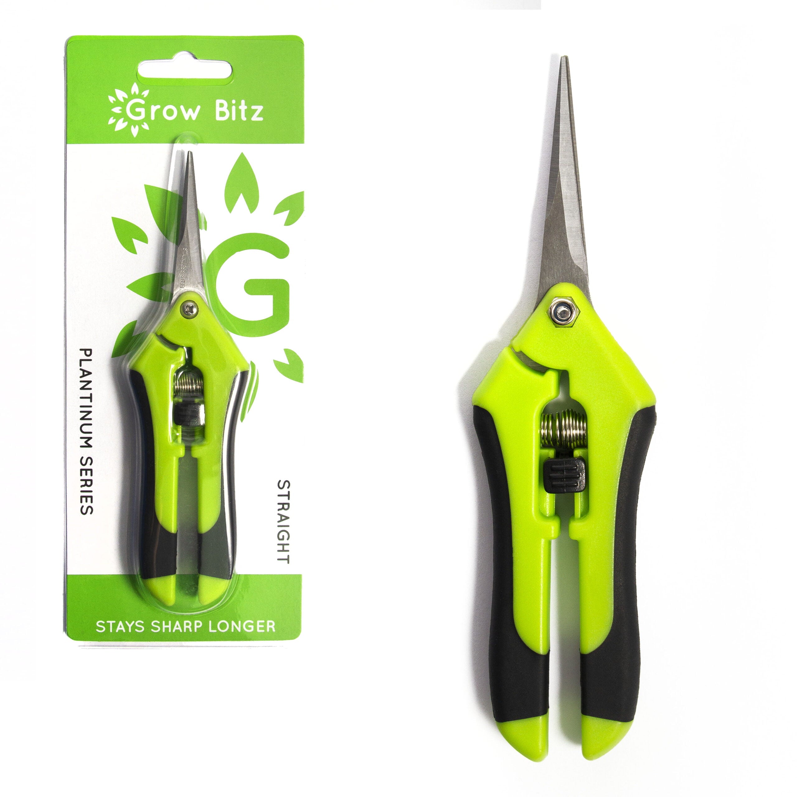 Grow Bitz Platinum Straight Scissors