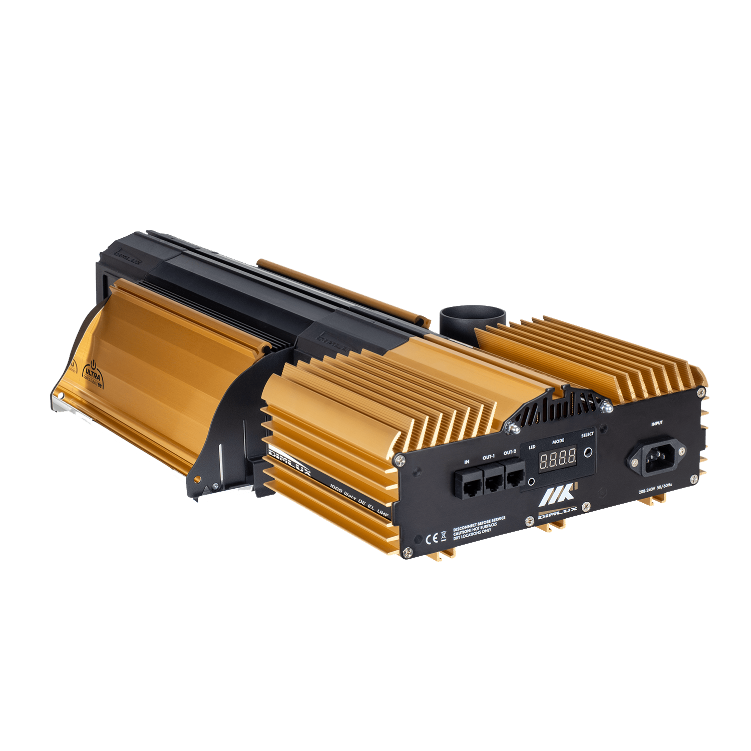 DimLux Expert Series MKII 1000W/1250W EL UHF DXO Bulb (Full Lighting Fixture)