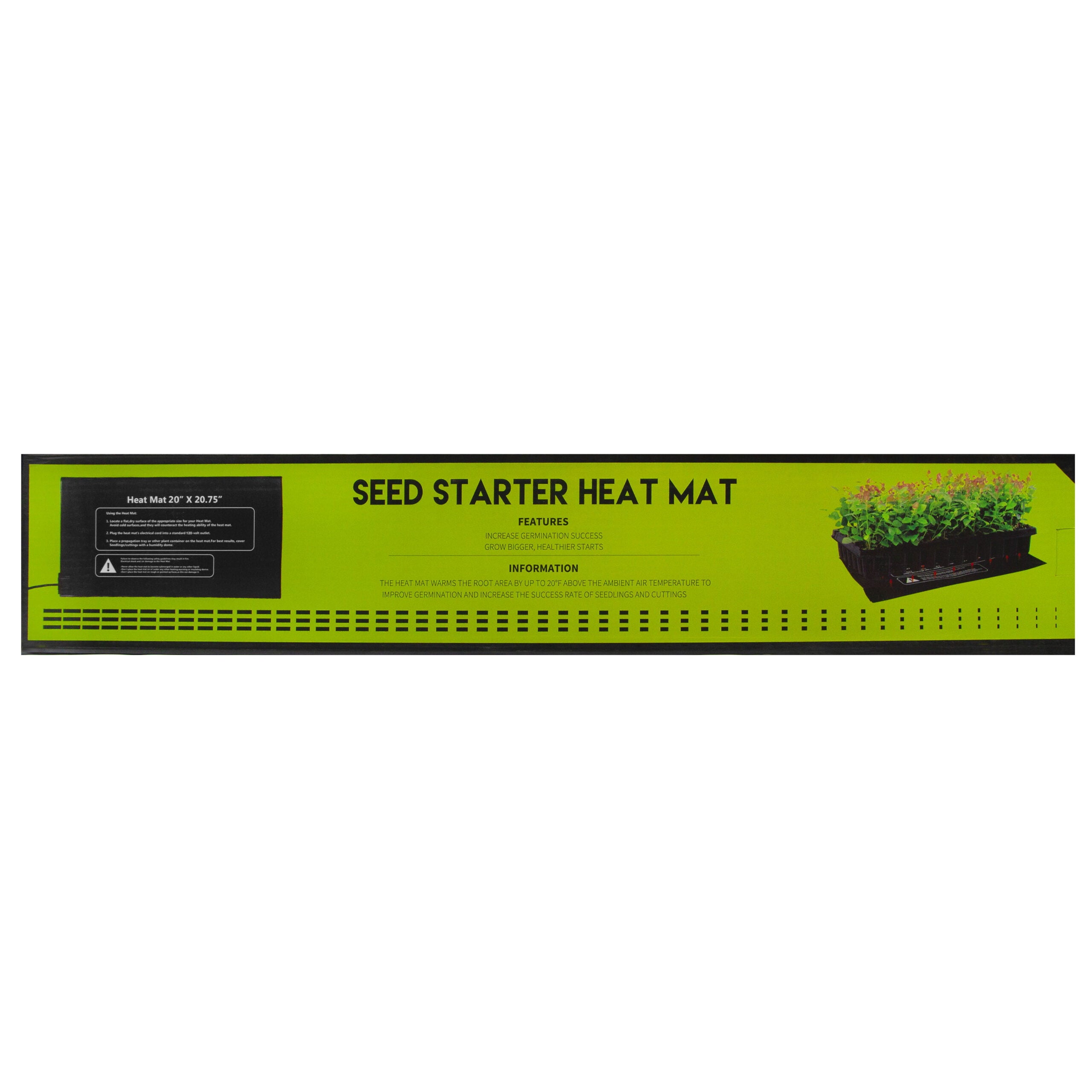 Grow Bitz Seed Starter Heat Mat 20″ x 20.75″