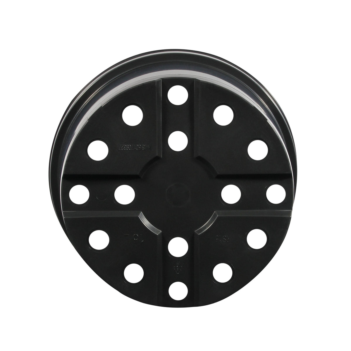 Round Black Plastic Plant Pots