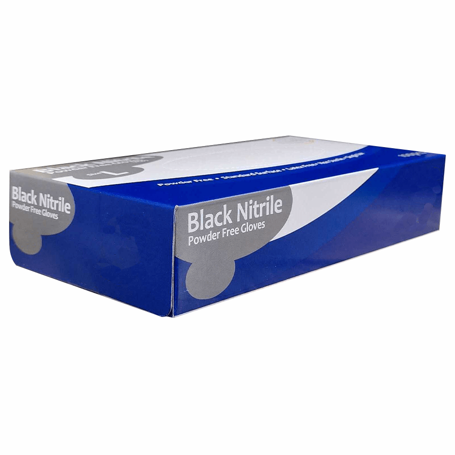 Black Nitrile Gloves (Box Of 100)