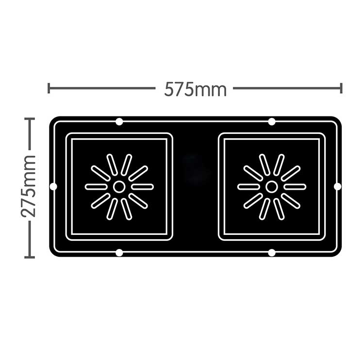 Autopot - Easy2Grow 2Pot Tray (Black)