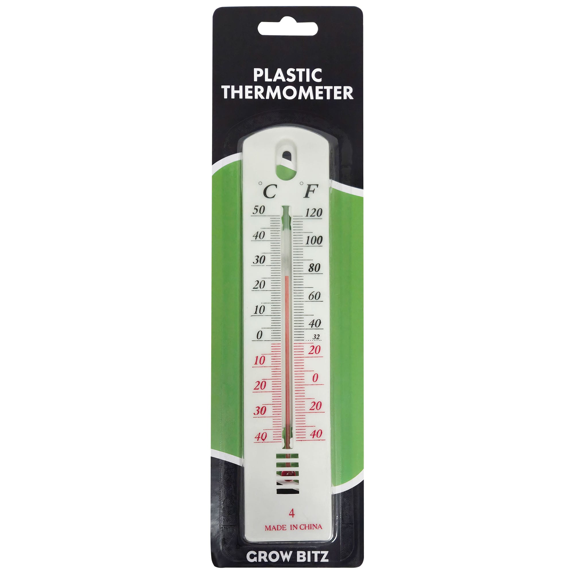 Grow Bitz Plastic Thermometer
